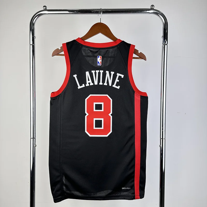 2024 Season NBA Chicago Bulls Basketball jersey City version #8 LAVINE