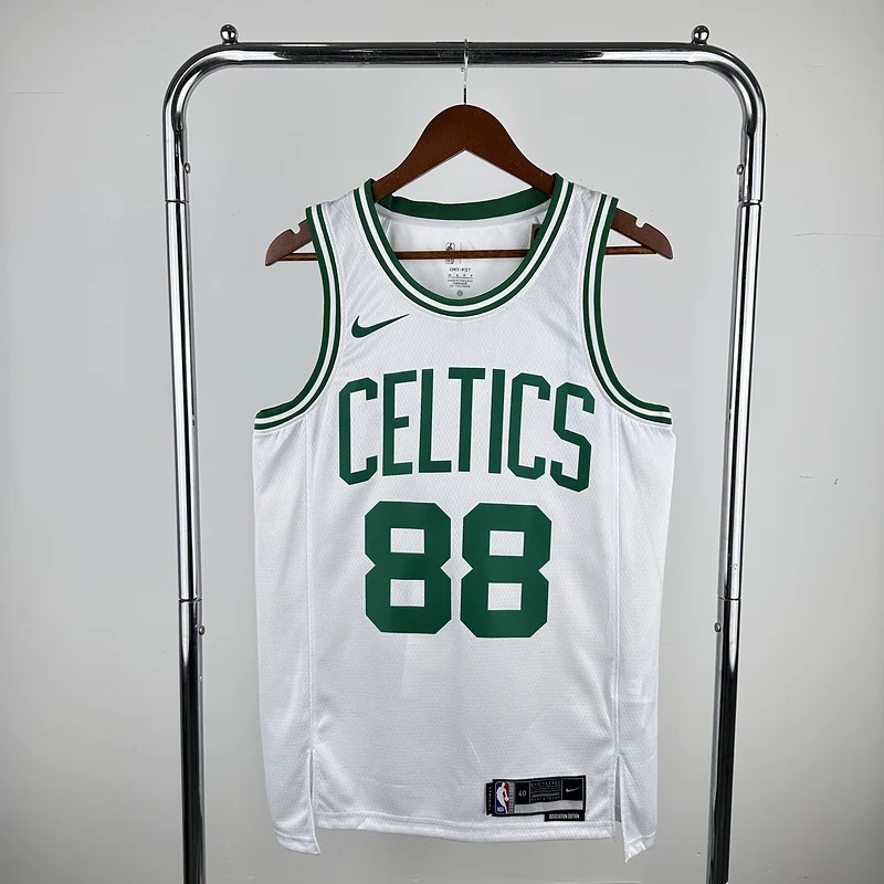 NBA Boston Celtics Basketball Jersey White home #88 QUETA