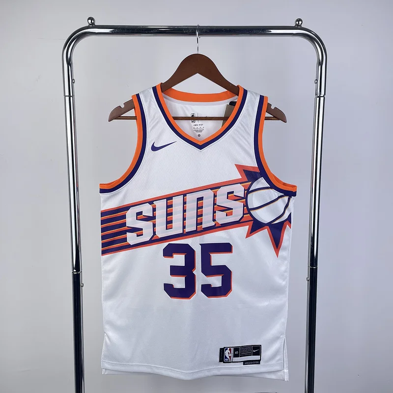 2024 Season NBA Phoenix Suns Basketball jersey Home White #35 DURANT