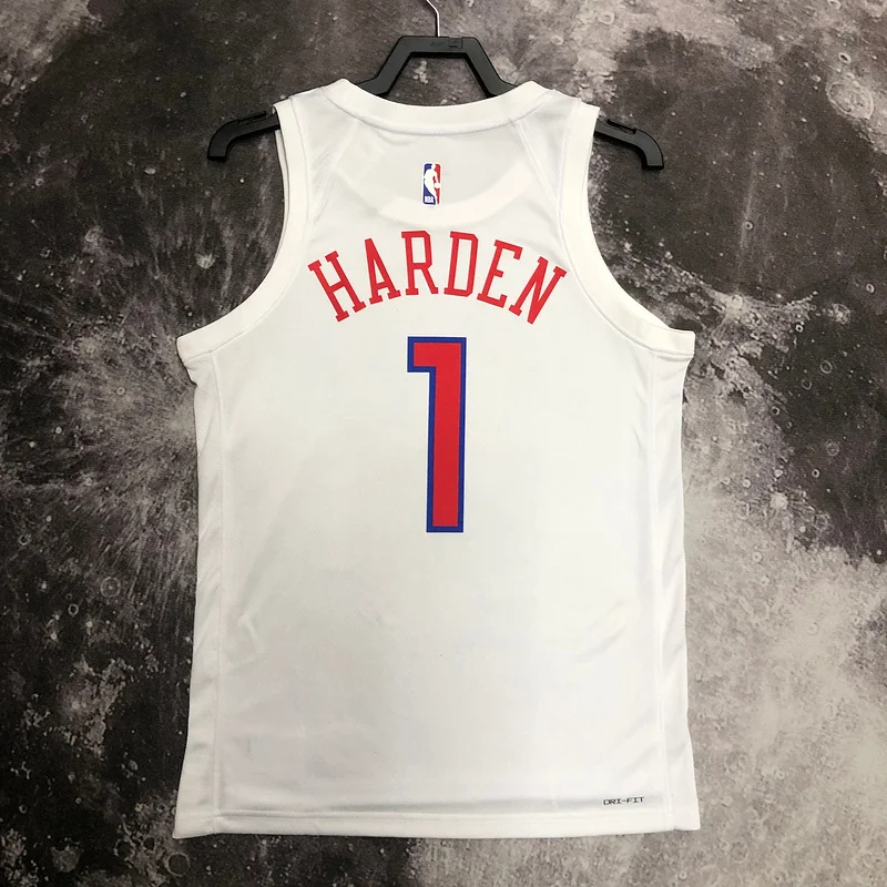 2023 Season NBA Philadelphia 76ers Basketball Jersey city version #1 HARDEN