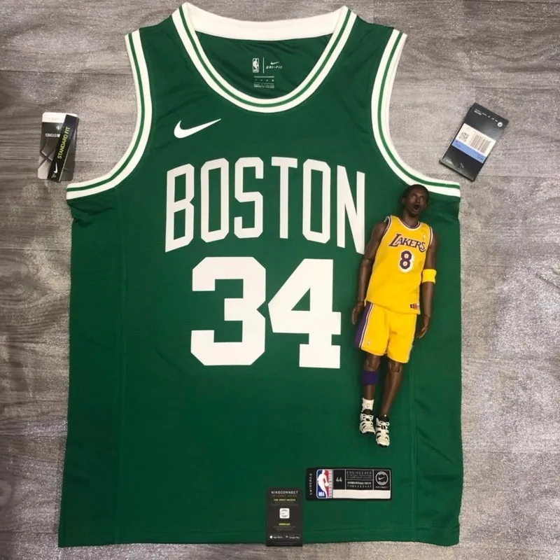 NBA Boston Celtics Basketball Jersey Retro Green #34 PIERCE