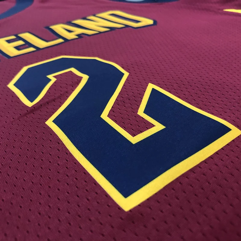 2017 Cleveland Cavaliers Basketball Jersey Red #2 IRVING