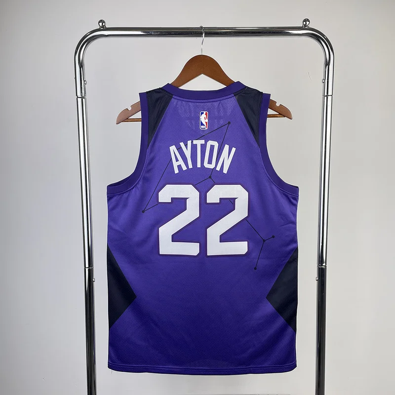 2018 Season NBA Phoenix Suns Basketball jersey city version #22 AYTON