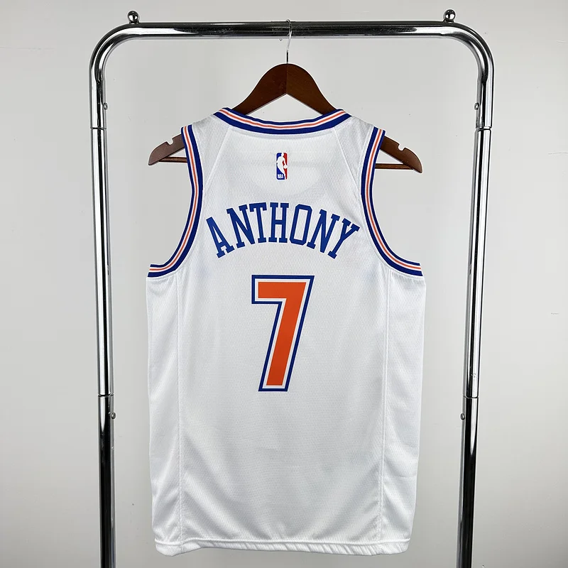 2019 New York Knicks Basketball Jersey limited #7 ANTHONY