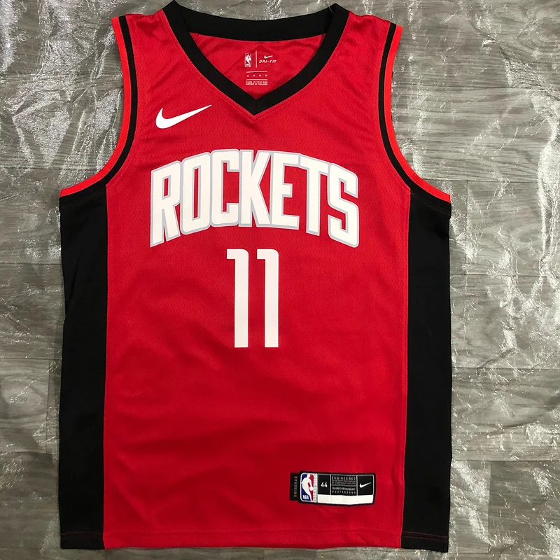 2021 Houston Rockets Basketball Jersey Red #11 YAO