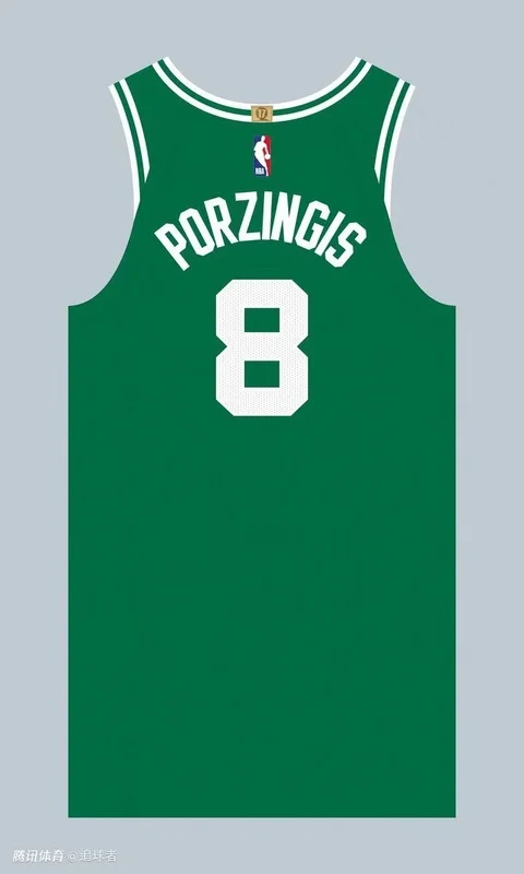 2023 Season NBA Boston Celtics Basketball Jersey White #8 PORZINGIS