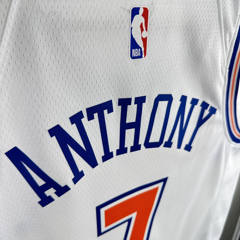 2019 New York Knicks Basketball Jersey limited #7 ANTHONY