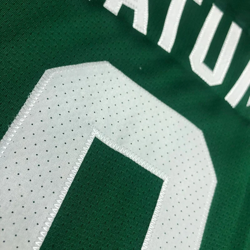 AU Player version NBA Boston Celtics Basketball Jersey Green #0 TATUM