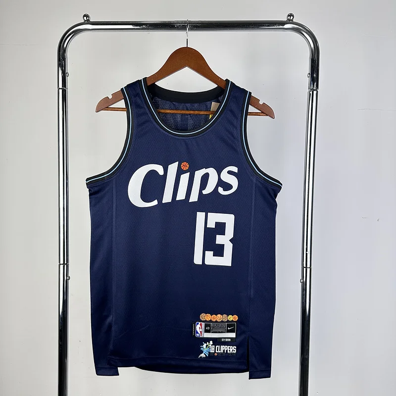 2024 Season   NBA Los Angeles Clippers Basketball jersey   city version  #13   GEORGE