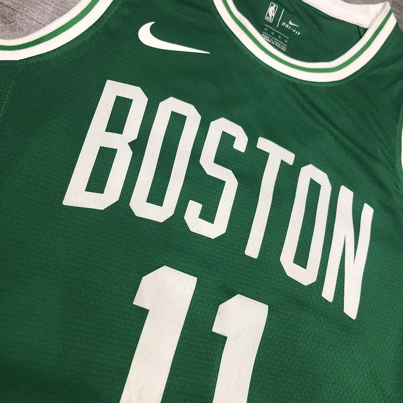 NBA Boston Celtics Basketball Jersey Retro Green #11 IRVING