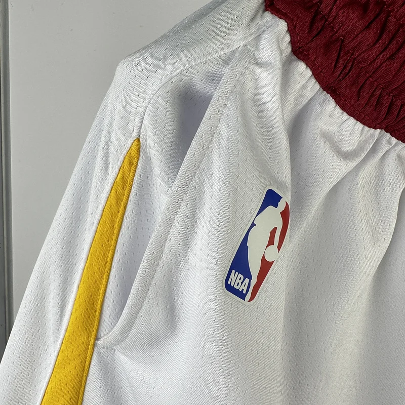 2021 Cleveland Cavaliers Basketball Home White Shorts