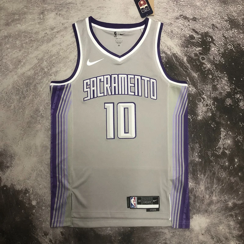 2023 Sacramento Kings Basketball Jersey city version #10 SABONIS