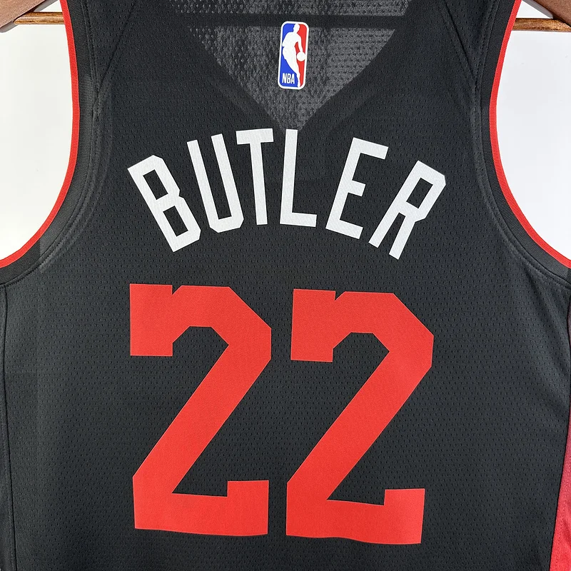 2024 Season NBA Miami Heat basketball jersey city version #22 BUTLER