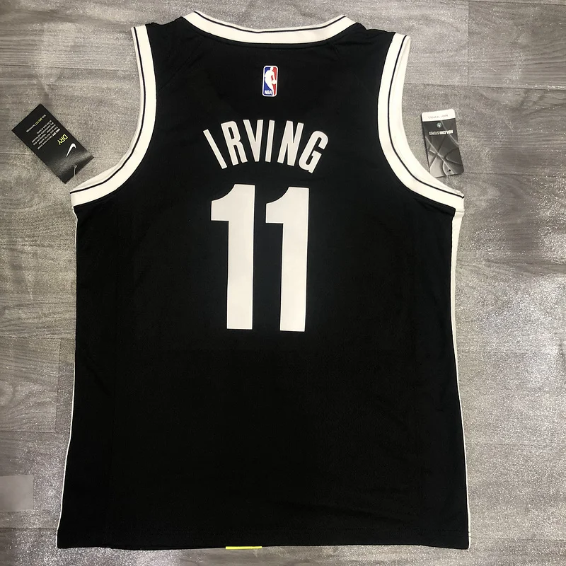 Brooklyn Nets Basketball jersey V-neck  Black #11 IRVING