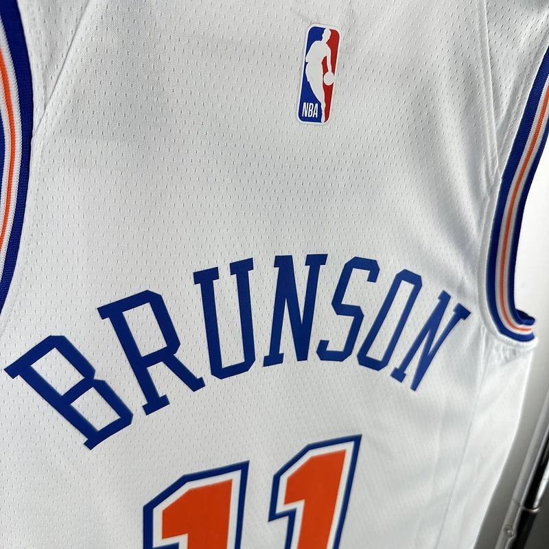 2019 New York Knicks Basketball Jersey limited #11 BRUNSON