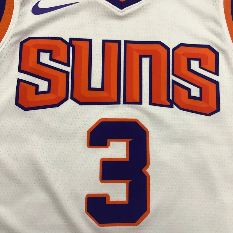 NBA Phoenix Suns Basketball jersey White #3 PAUL