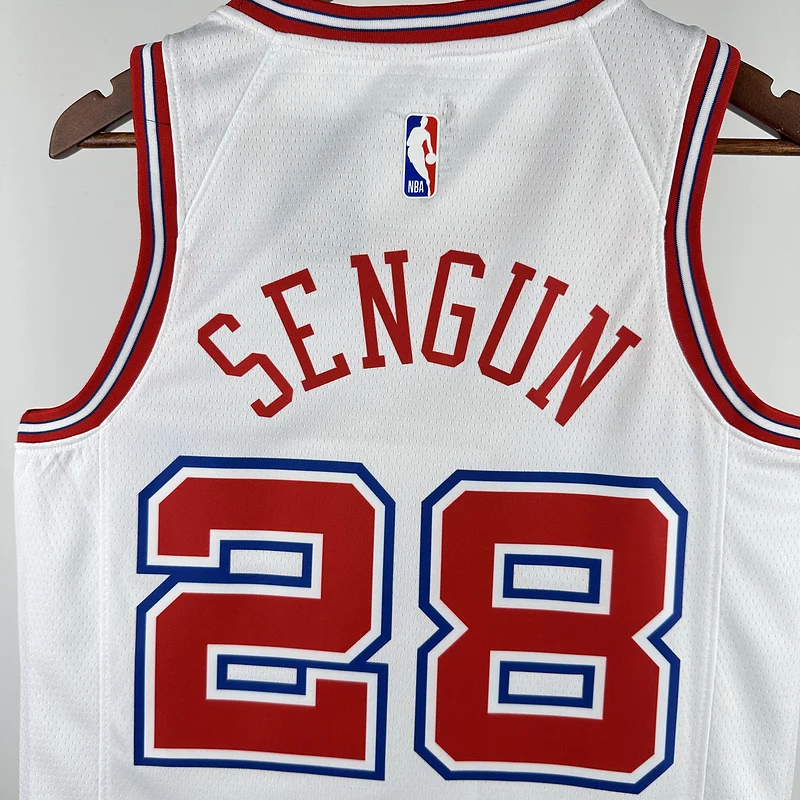 2024 Houston Rockets Basketball Jersey city version #28 SENGUN