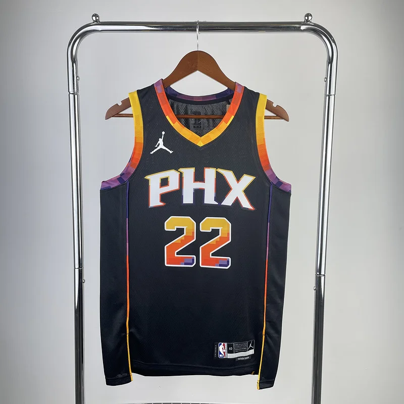 2023 Season NBA Phoenix Suns Basketball jersey trapeze limited #22 AYTON