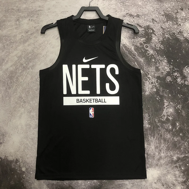 2023 Season Brooklyn Nets Basketball jersey Black Training Shirt