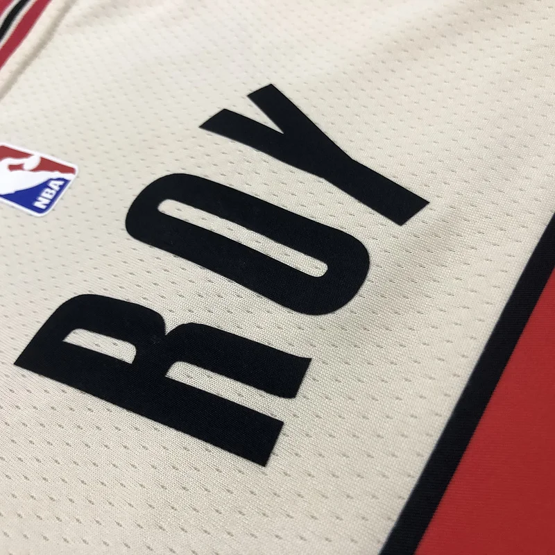 Portland Trail Blazers Basketball Jersey White #7 ROY