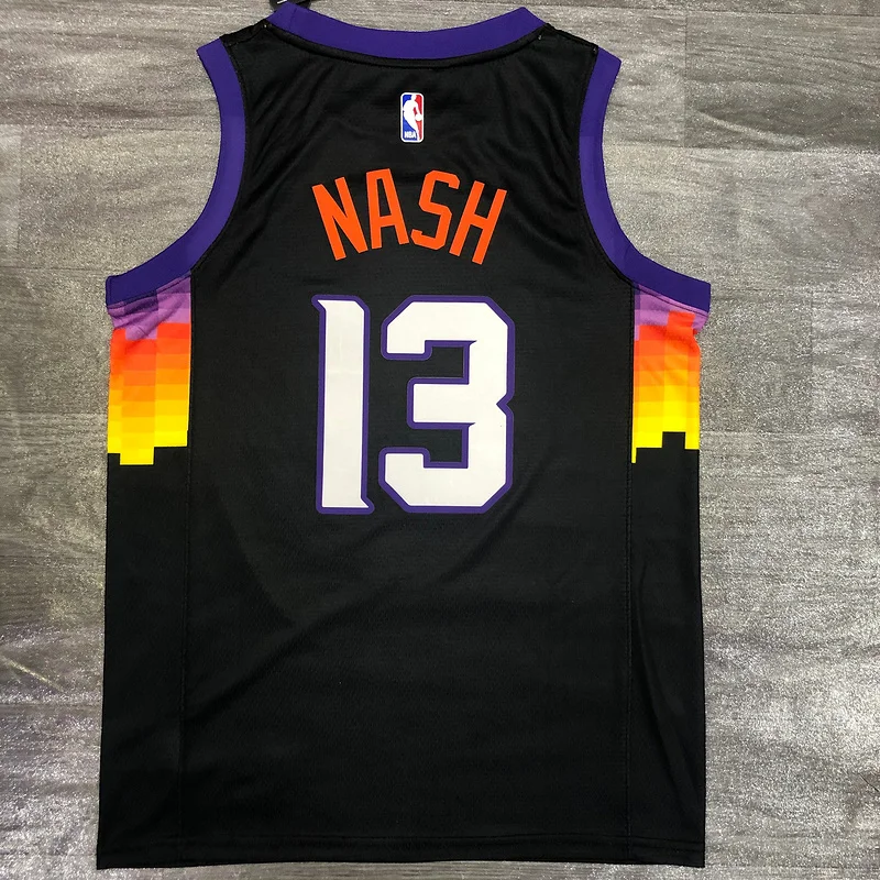 2021 Season NBA Phoenix Suns Basketball jersey city version #13 NASH