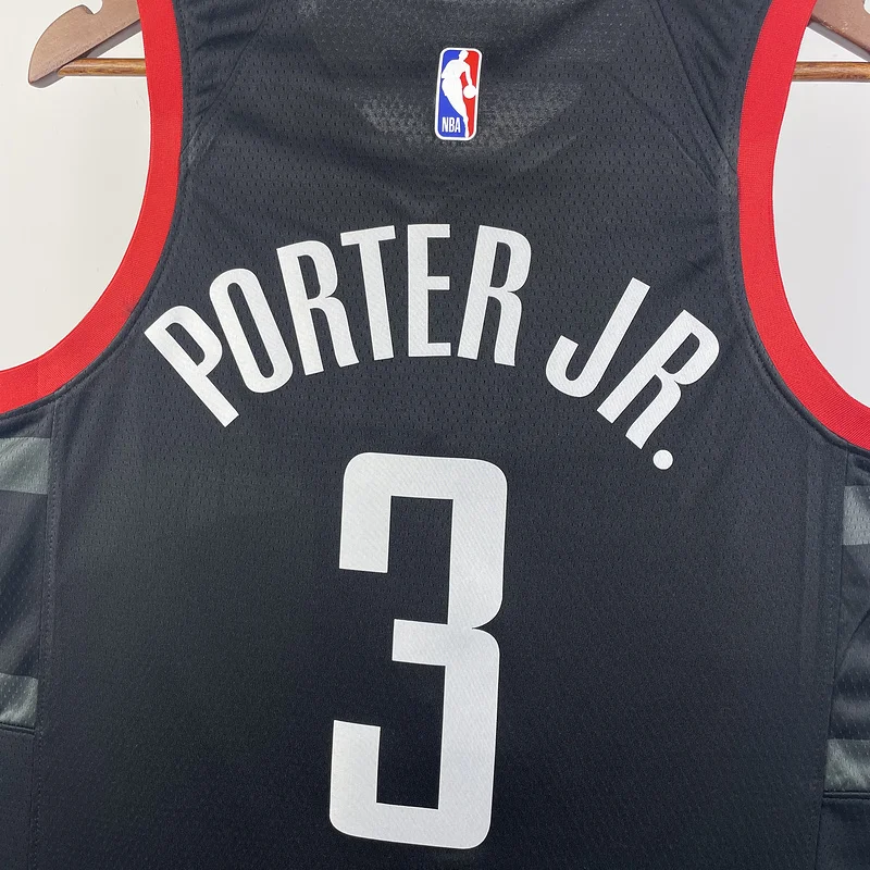 2024 Houston Rockets Basketball Jersey trapeze limited #3 PORTER JR