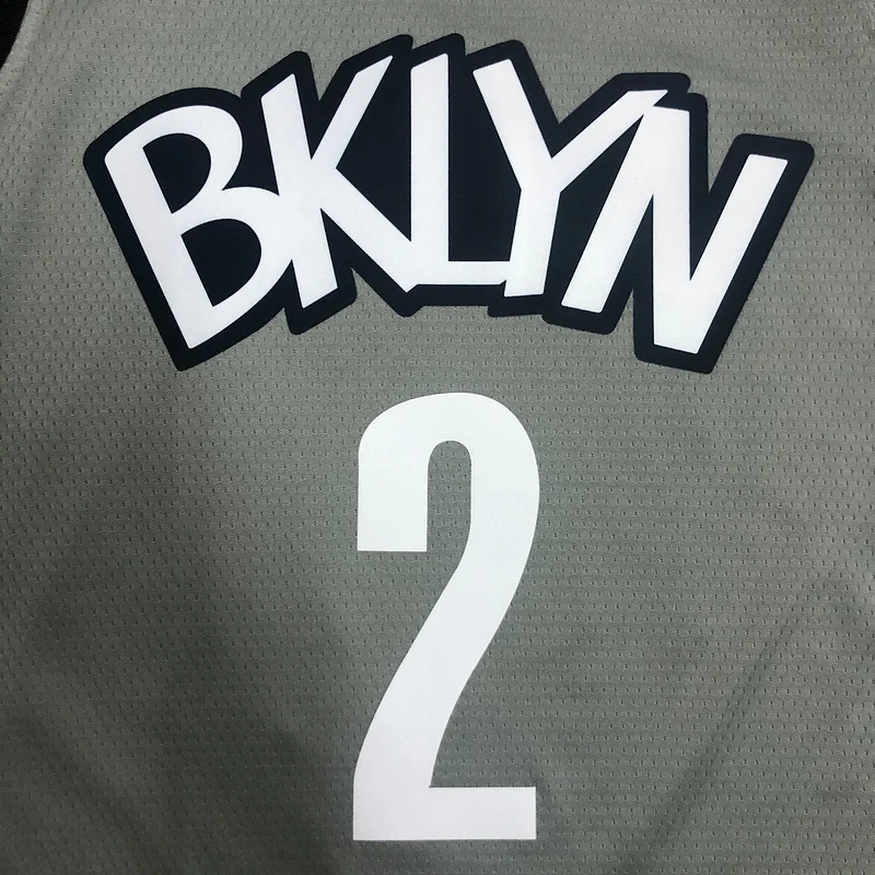 Brooklyn Nets Basketball jersey Flyer style gray #2 GRIFFIN