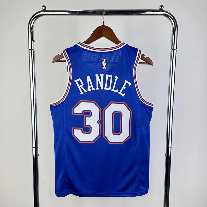 2021 New York Knicks Basketball Jersey trapeze limited #30 RANDLE