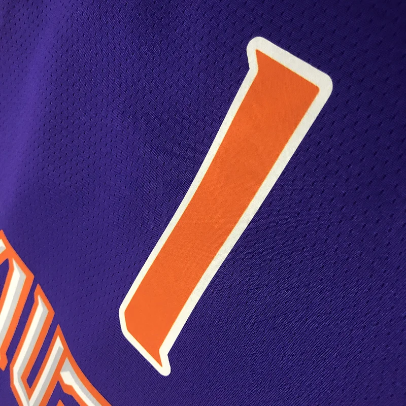 NBA Phoenix Suns Basketball jersey Purple #1 BOOKER