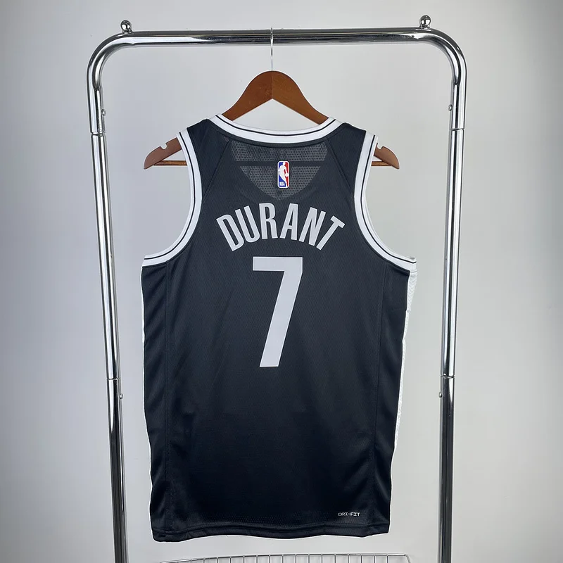 2023 Season Brooklyn Nets Basketball jersey Black #7 DURANT