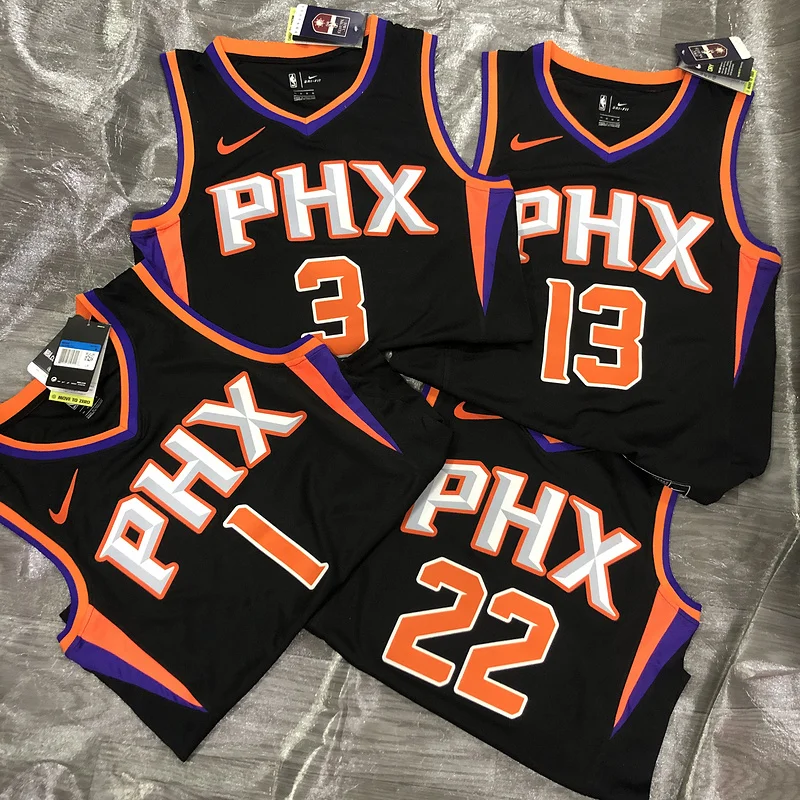 NBA Phoenix Suns Basketball jersey Black #1 BOOKER