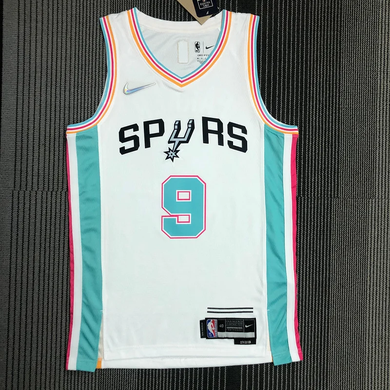 2022 San Antonio Spurs Basketball Jersey city version #9 PARKER