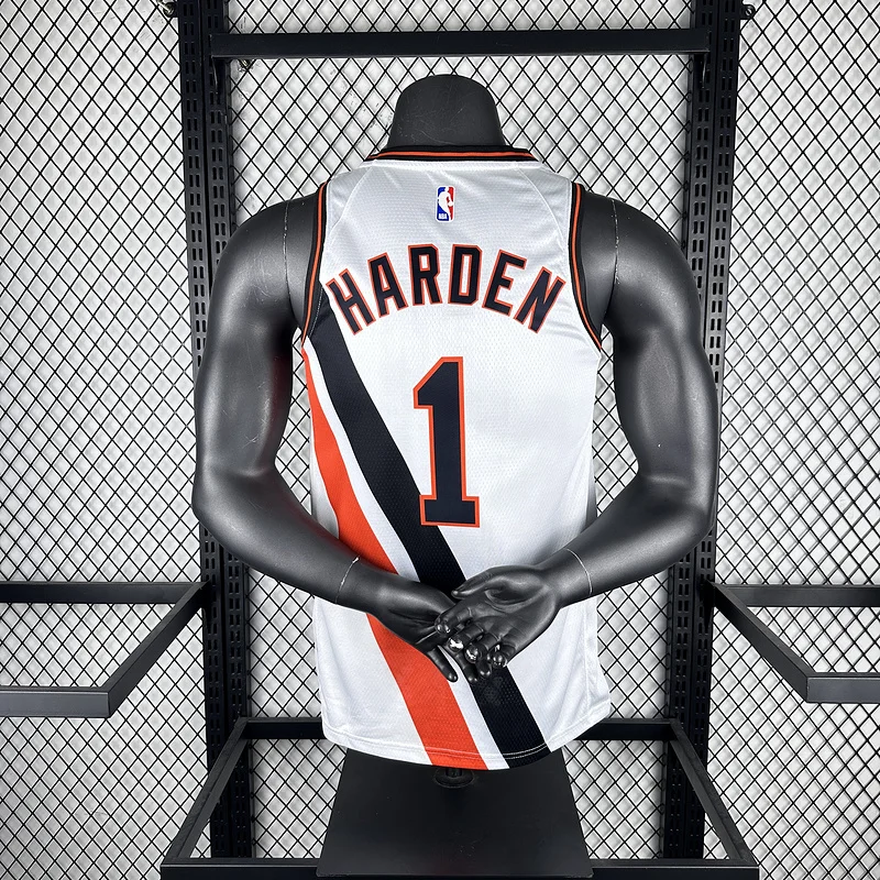 2020 Season  NBA Los Angeles Clippers Basketball jersey   city version  #1    HARDEN