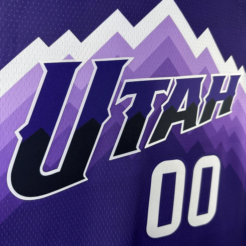 2024 Utah Jazz Basketball Jersey city version #00 CLARKSON