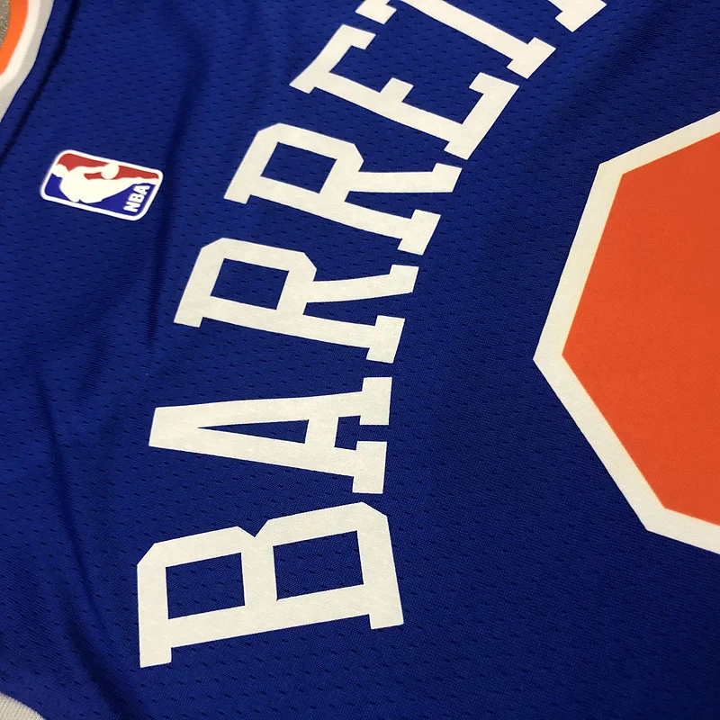 New York Knicks Basketball Jersey Blue #9 BARRETT