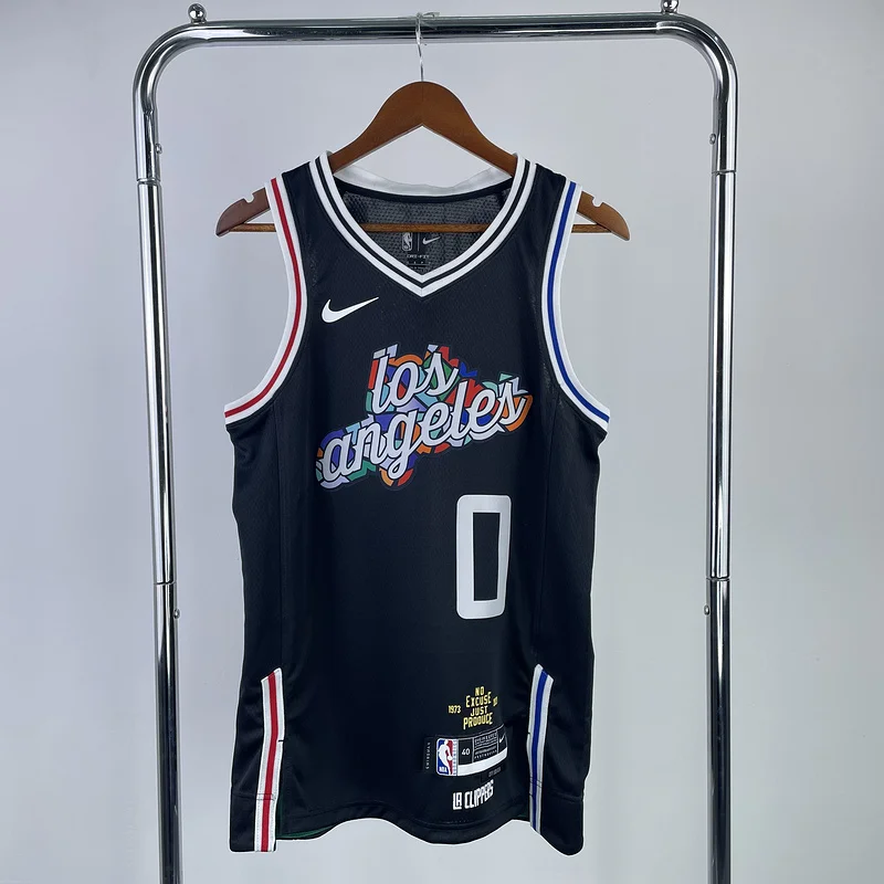 2023 Season   NBA Los Angeles Clippers Basketball jersey   city version  #0    WESTBROOK