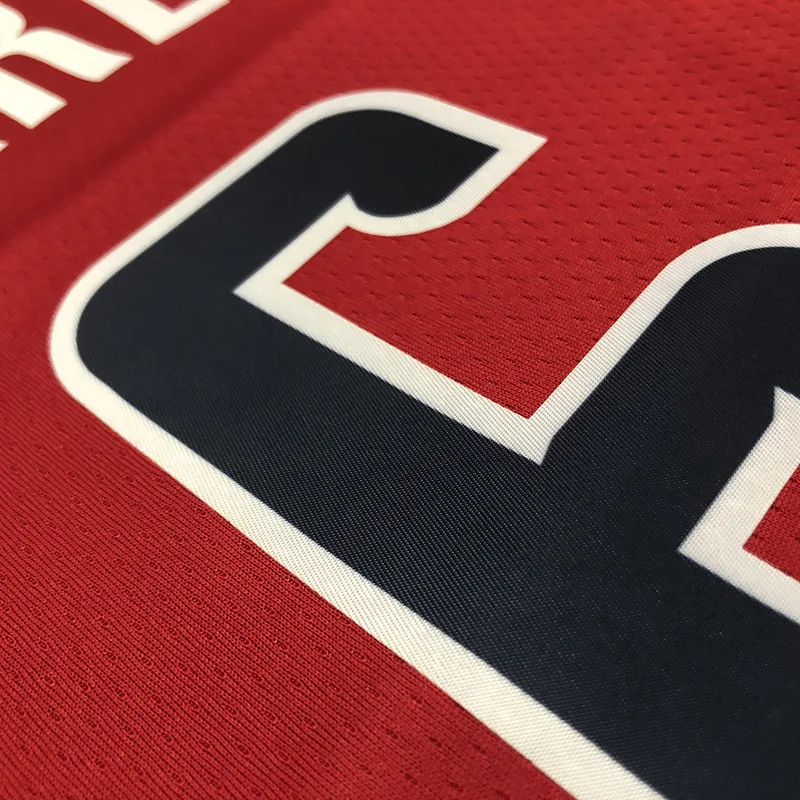 75th anniversary Washington Wizards Basketball Jersey Red #6 HARRELL