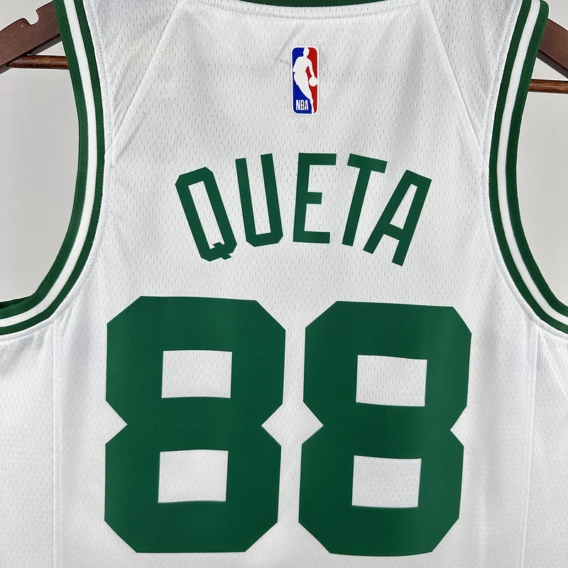 NBA Boston Celtics Basketball Jersey White home #88 QUETA