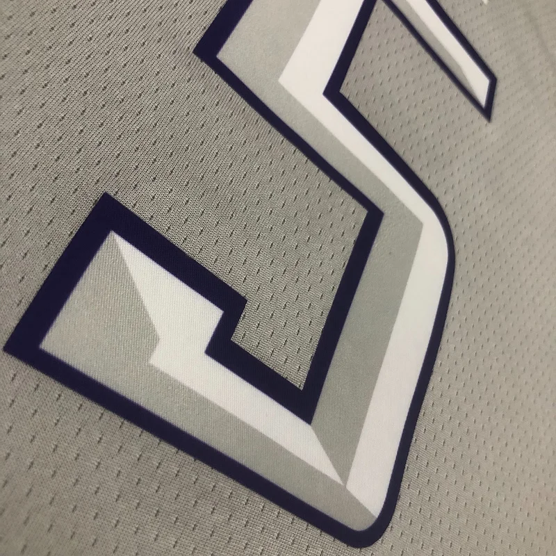 2023 Sacramento Kings Basketball Jersey city version #5 FOX