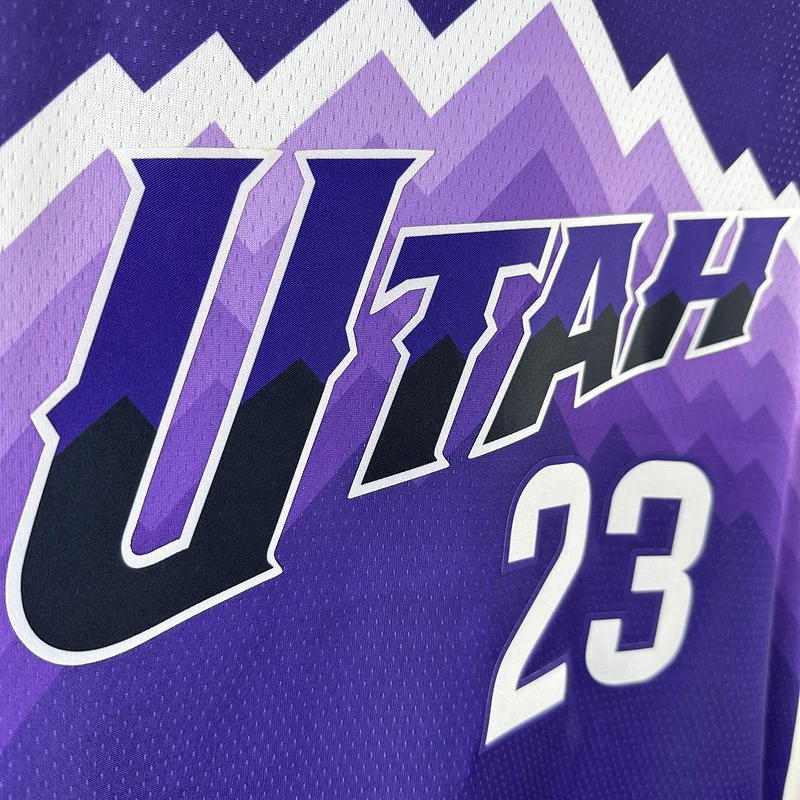 2024 Utah Jazz Basketball Jersey city version #23 MARKKANEN