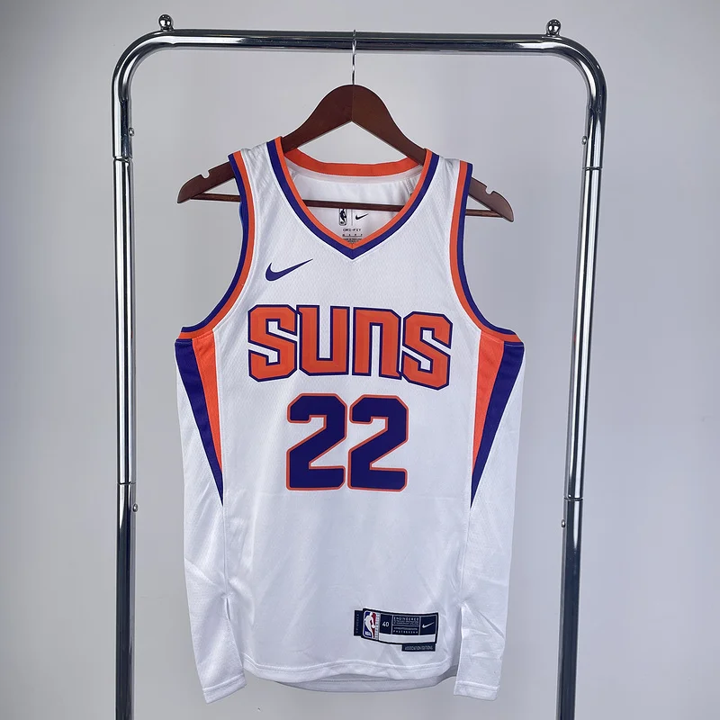 2023 Season NBA Phoenix Suns Basketball jersey White #22 AYTON