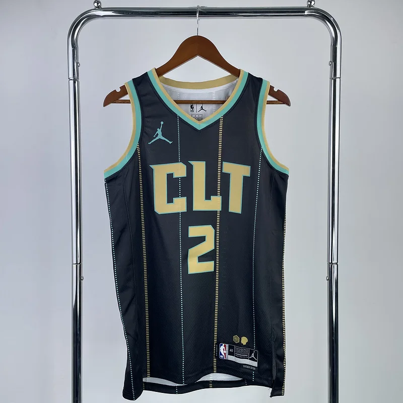 2023  Charlotte Hornets Basketball Jersey   city version #2  BALL