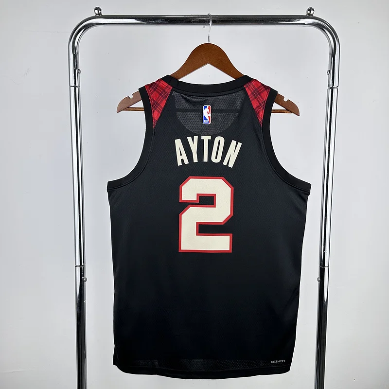 2024  Portland Trail Blazers Basketball Jersey   city version  #2  AYTON