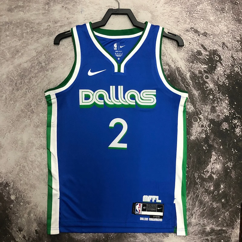 2023 Season NBA Dallas Mavericks basketball jersey city version #2 IRVING