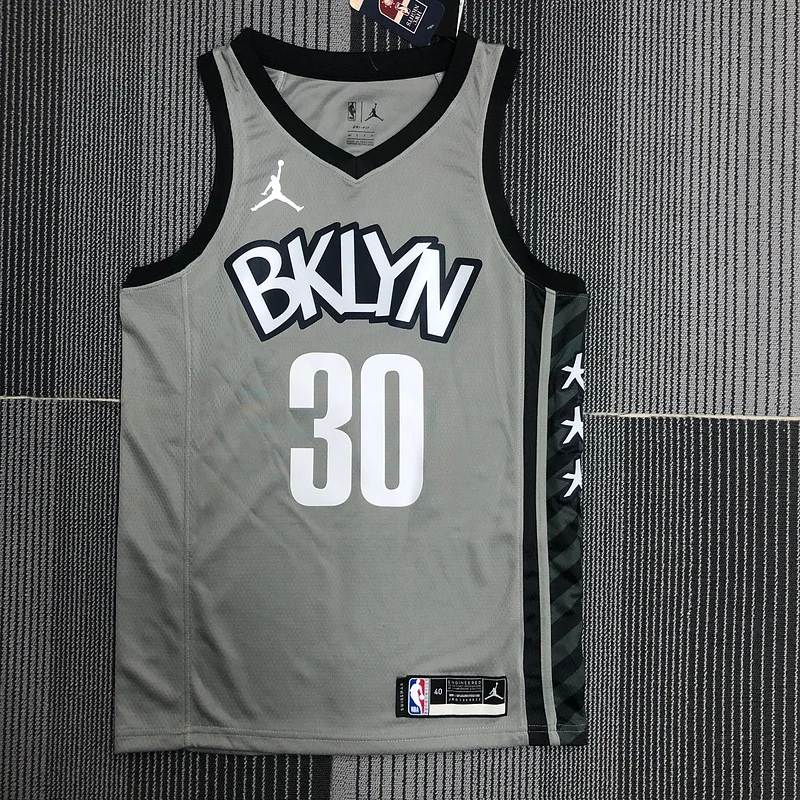 Brooklyn Nets Basketball jersey Flyer style #30 CURRY