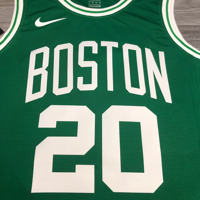 NBA Boston Celtics Basketball Jersey Retro Green #20 ALLEN