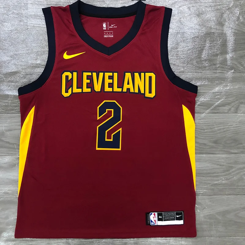 2017 Cleveland Cavaliers Basketball Jersey Red #2 IRVING