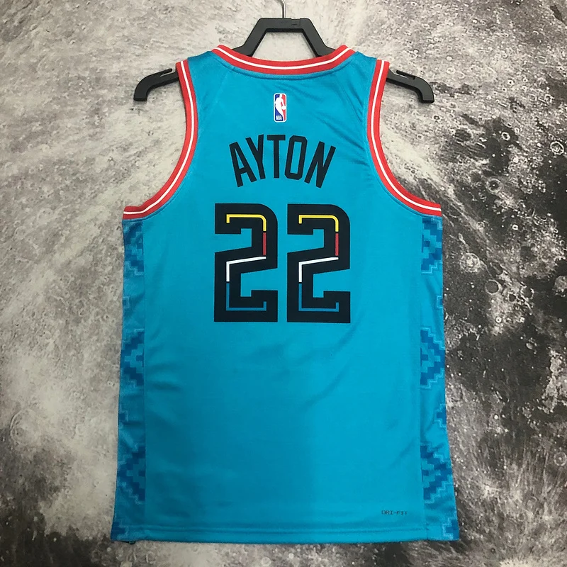 2023 Season NBA Phoenix Suns Basketball jersey city version #22 AYTON