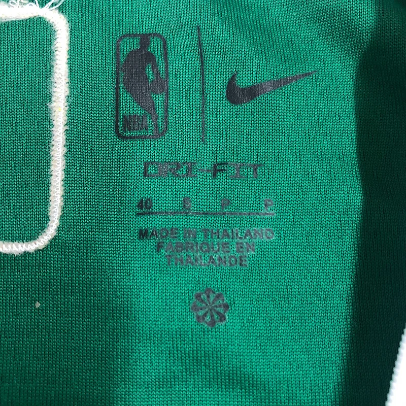 75th anniversary NBA Boston Celtics Basketball Jersey Green #11 IRVING