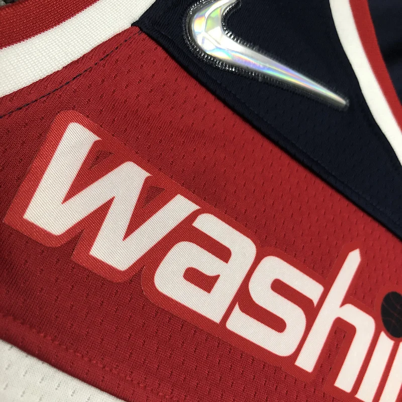 75th anniversary Washington Wizards Basketball Jersey Red #6 HARRELL